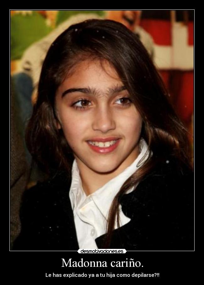Madonna cariño. - 