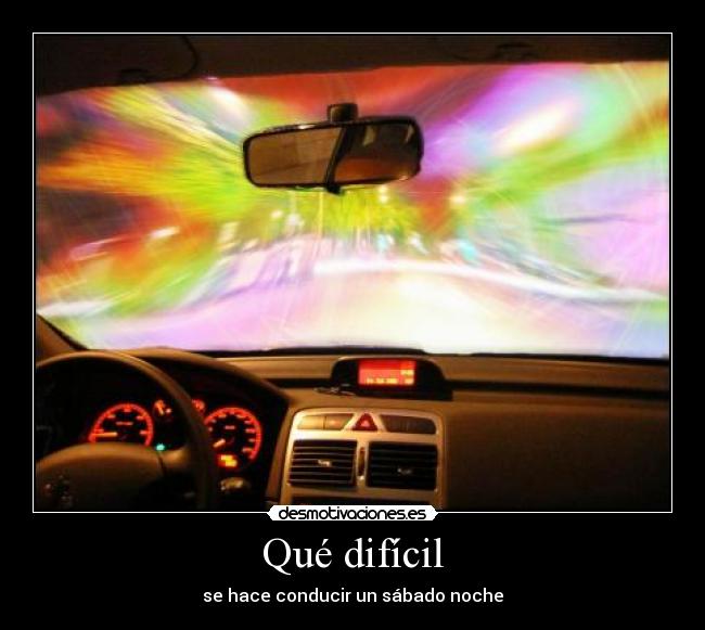 Qué difícil -