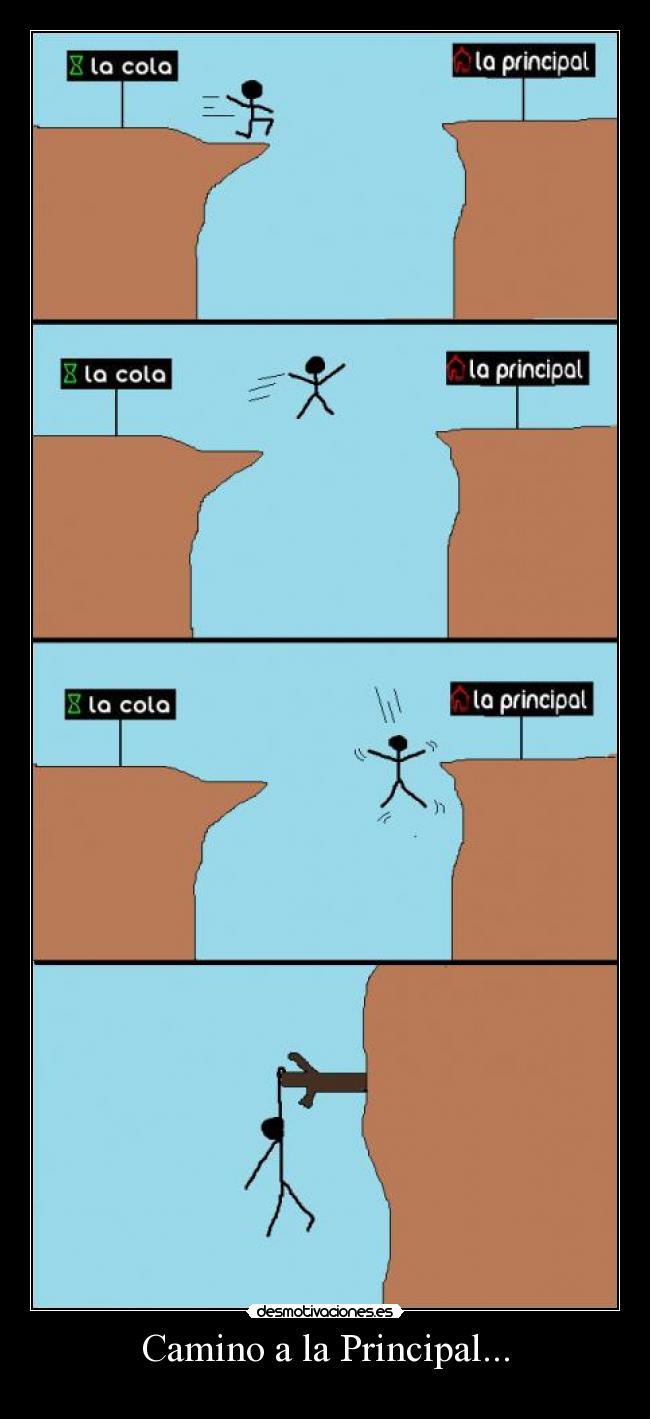 Camino a la Principal... -