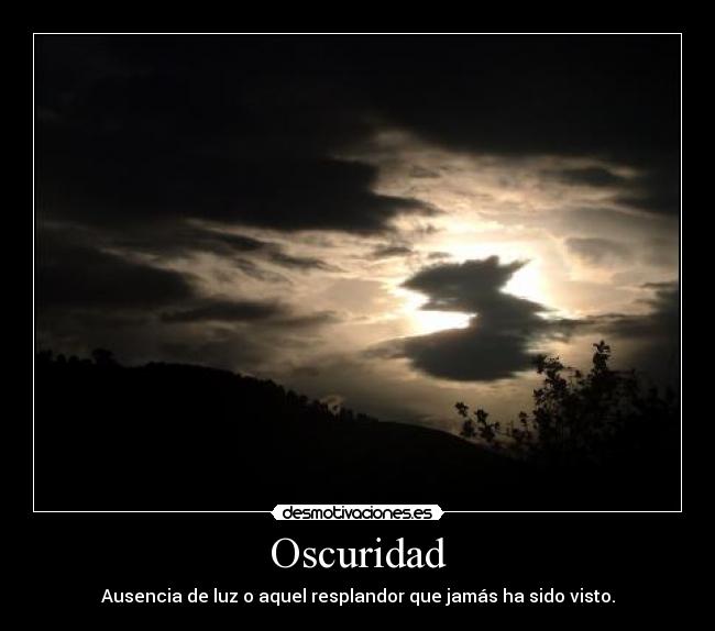 Oscuridad -