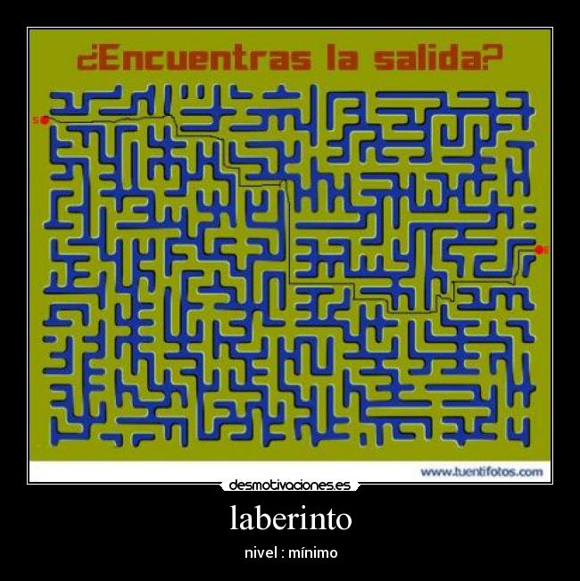 carteles laberinto desmotivaciones