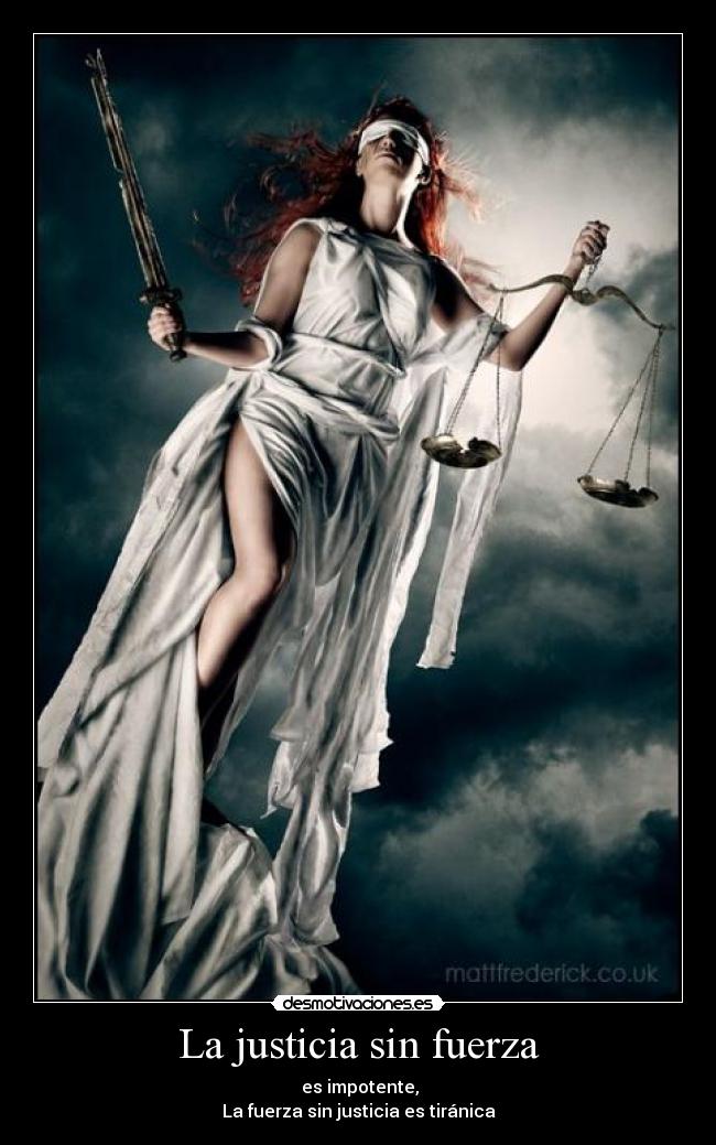La justicia sin fuerza - 