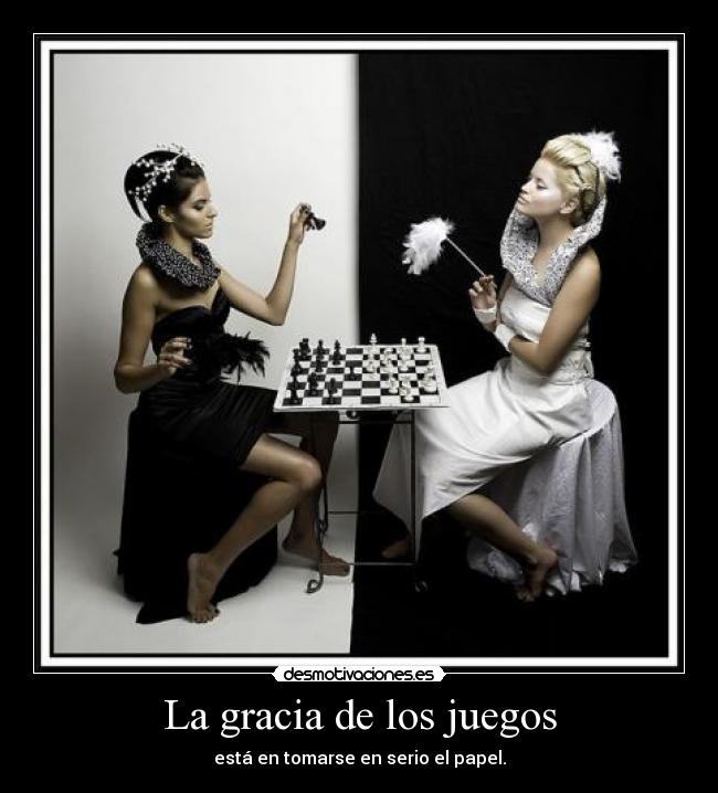 La gracia de los juegos -
