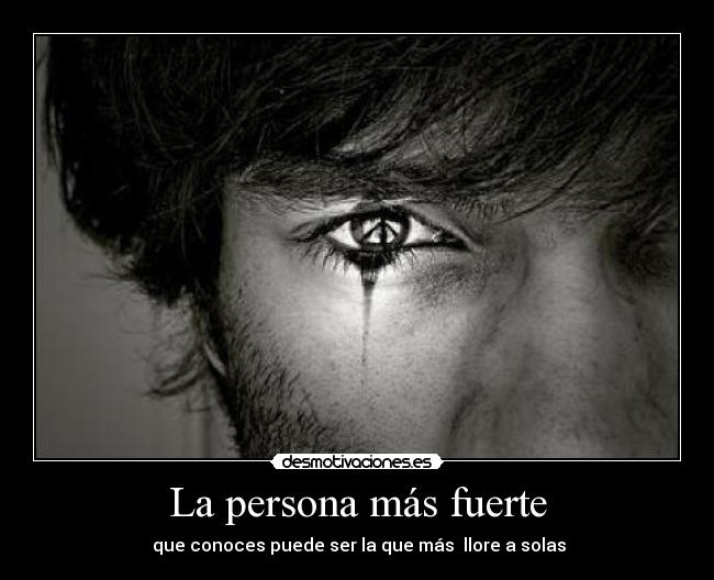 La persona más fuerte -