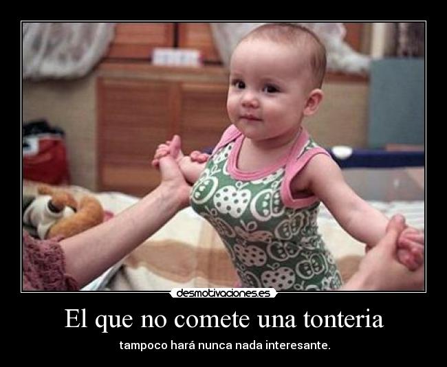 carteles tonto desmotivaciones