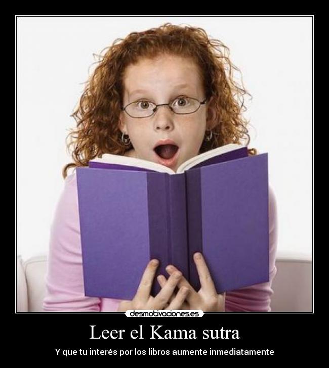 Leer el Kama sutra -