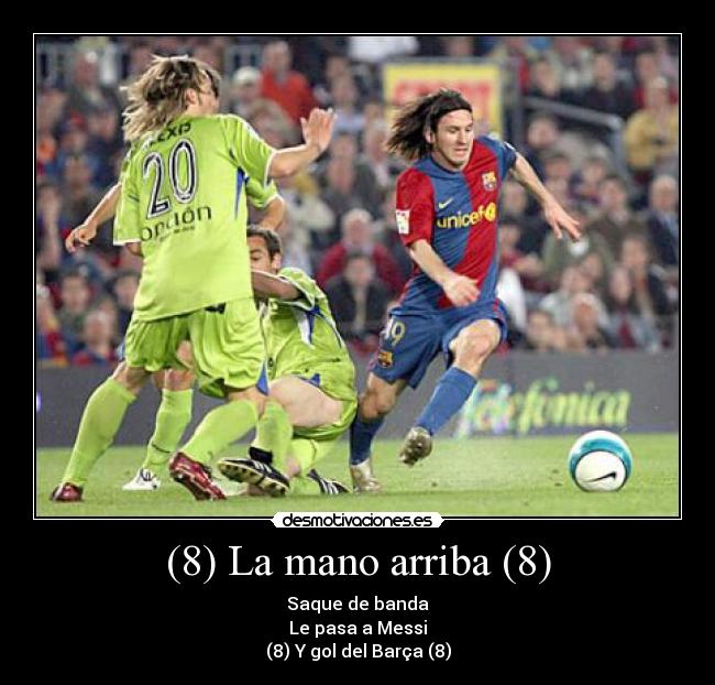 (8) La mano arriba (8) - 