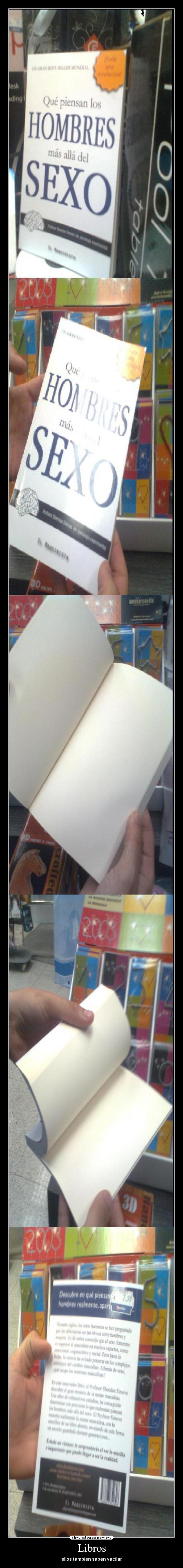 Libros - ellos tambien saben vacilar