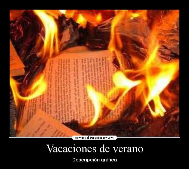 Vacaciones de verano -