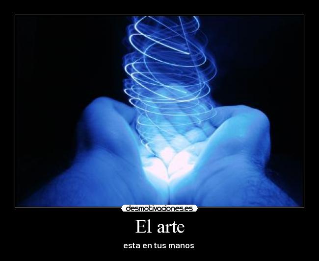 carteles arte light painting arte desmotivaciones