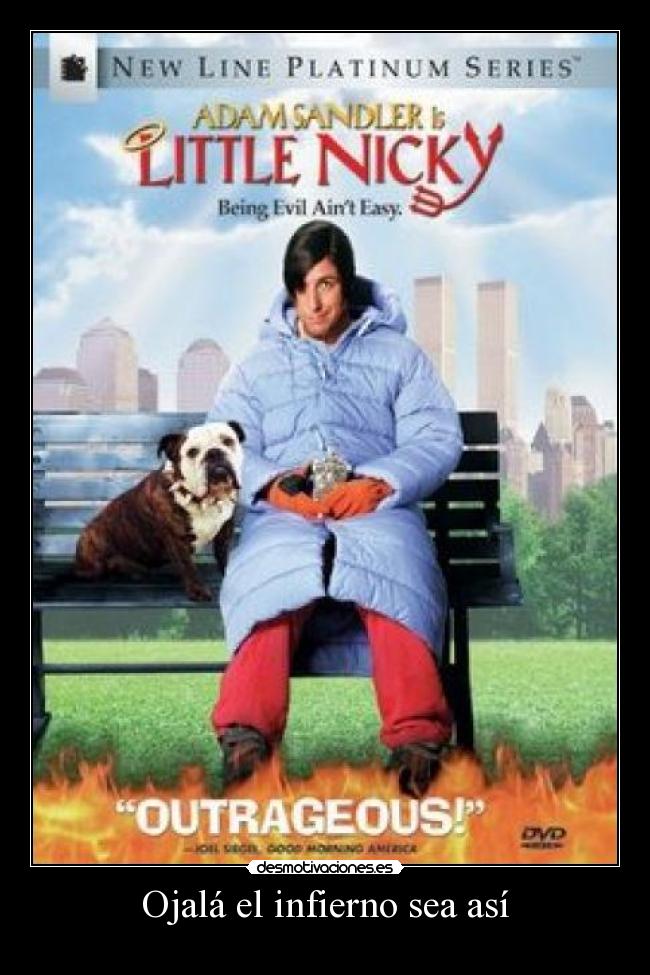 Ojalá el infierno sea así -