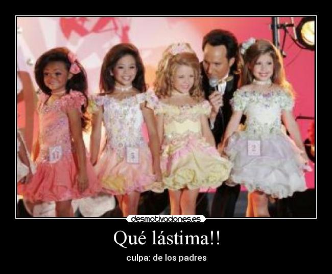 Qué lástima!! - 