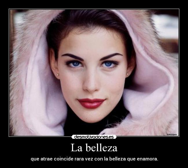 La belleza -