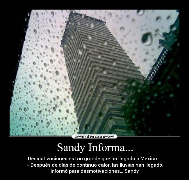 carteles lluvia mexico desmotivaciones