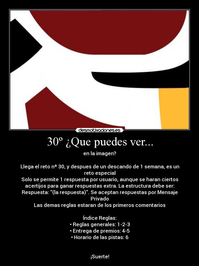 carteles gran reto especial concurso desmotivaciones