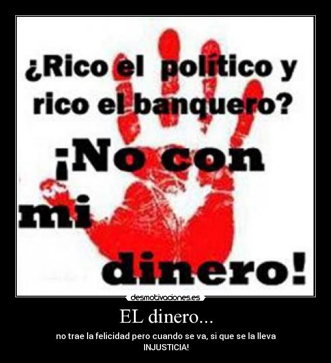 EL dinero... - 