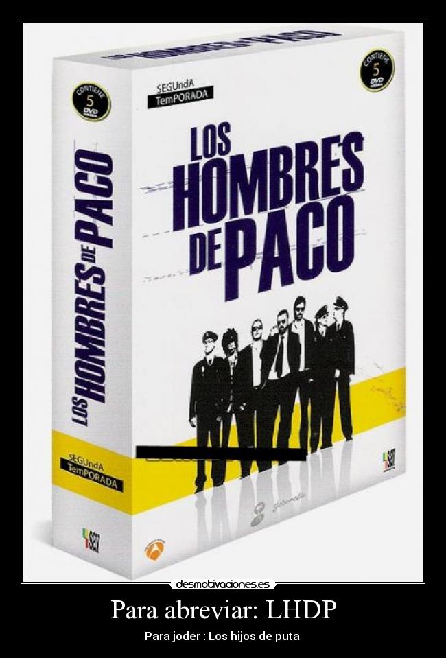 Para abreviar: LHDP - 