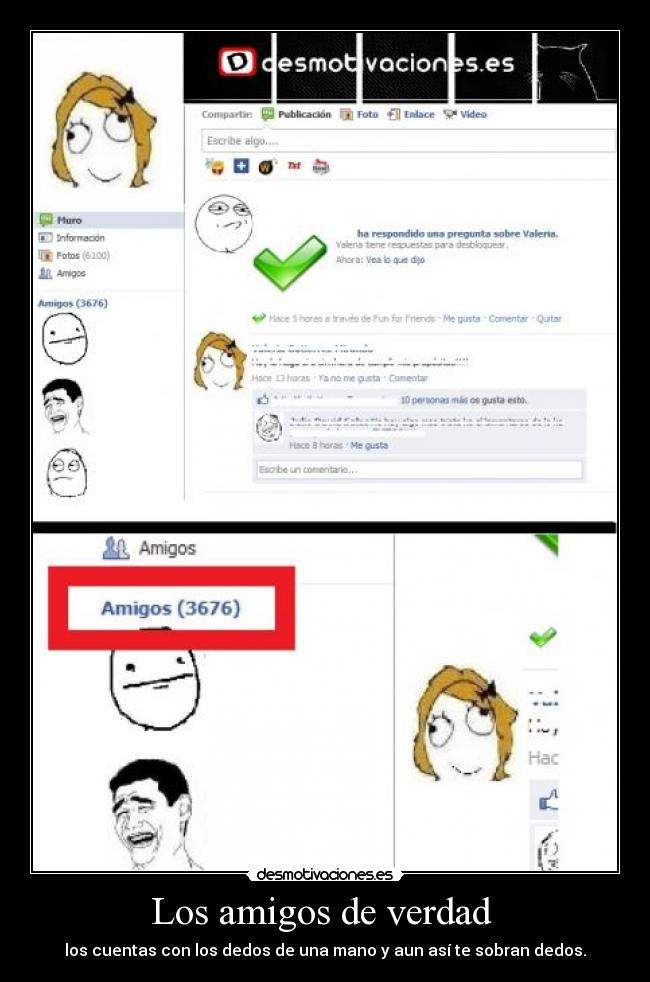 Los amigos de verdad  - 
