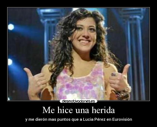 Me hice una herida - 