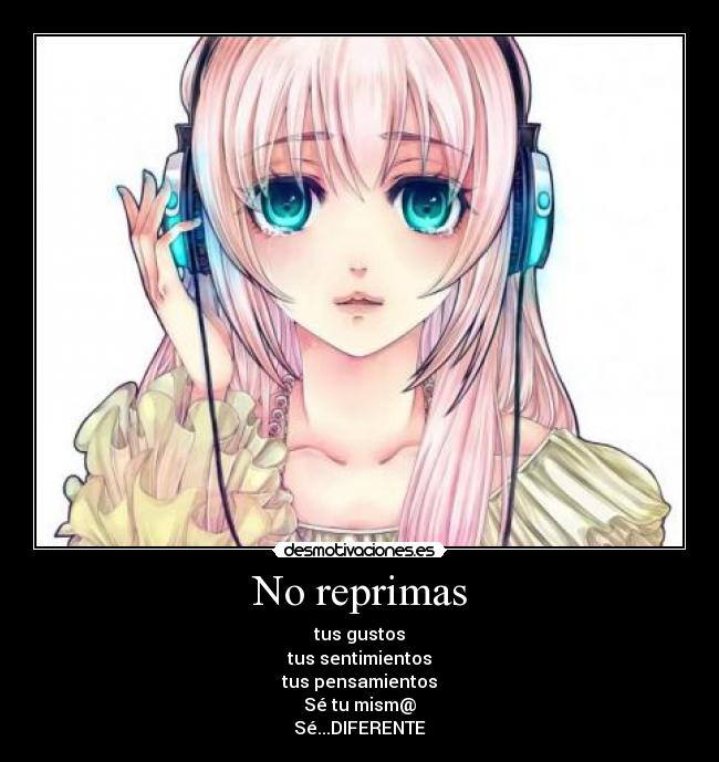 No reprimas -