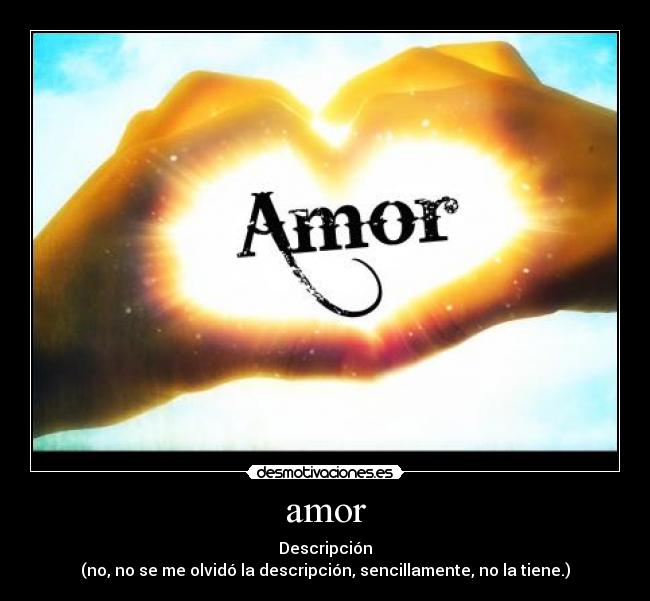 amor -