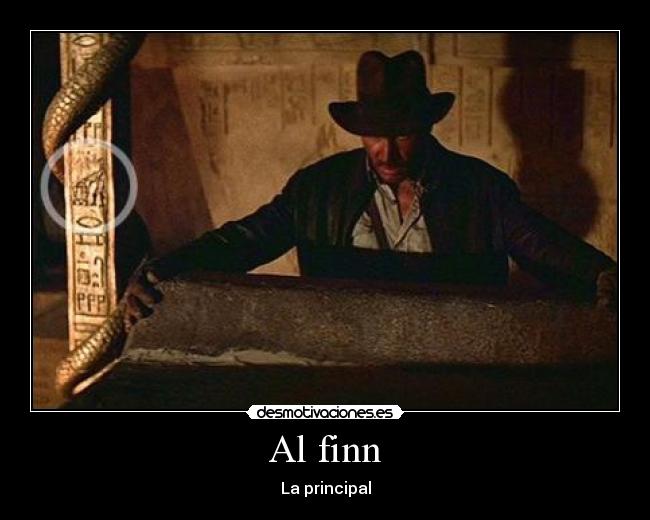 Al finn -