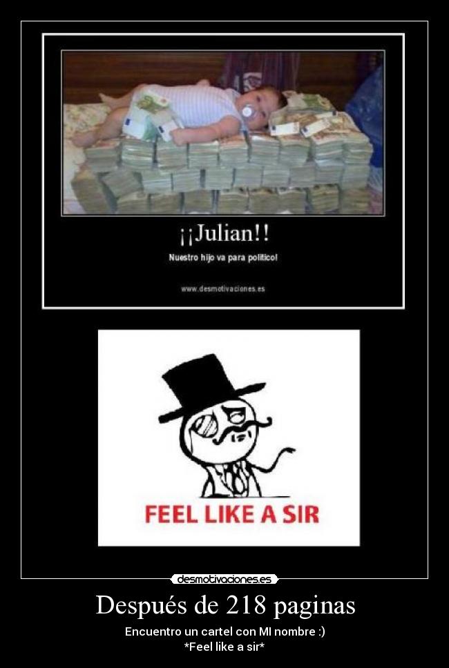 Después de 218 paginas -