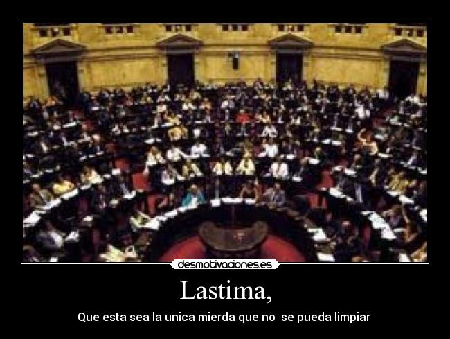 Lastima, - 