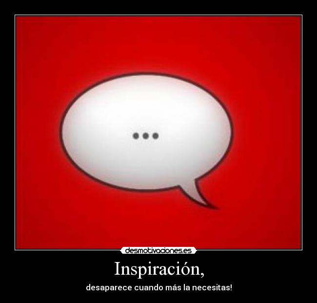 Inspiración, -