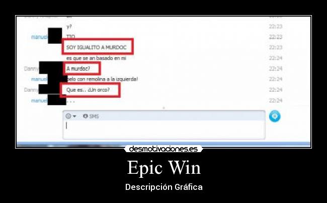 Epic Win - Descripción Gráfica