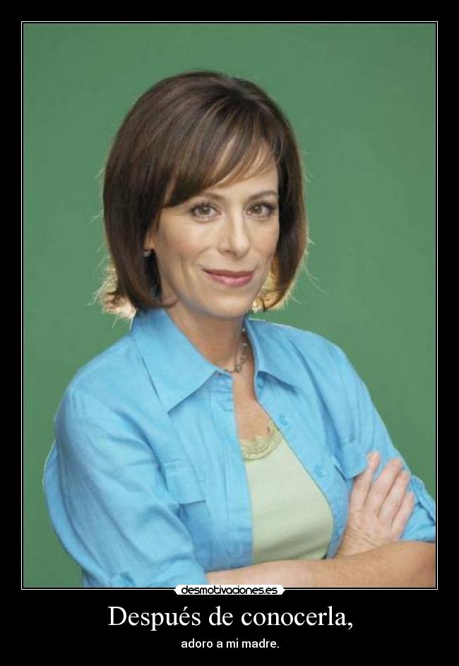 Después de conocerla, - 