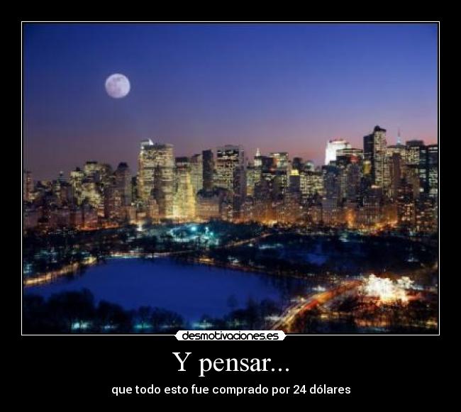 Y pensar... - 