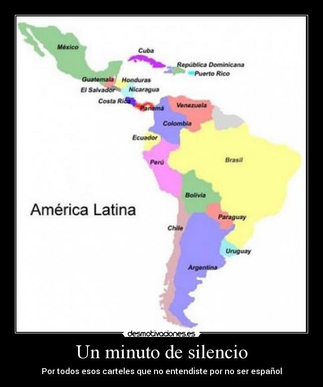 carteles silencio sudamerica lol desmotivaciones