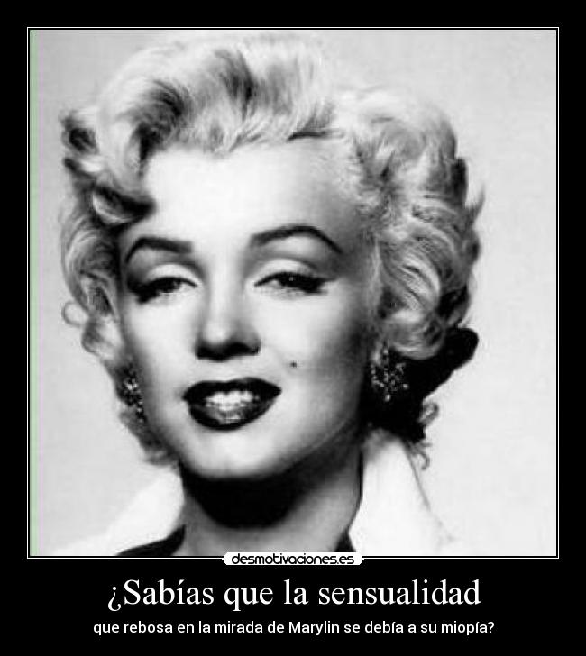 ¿Sabías que la sensualidad -