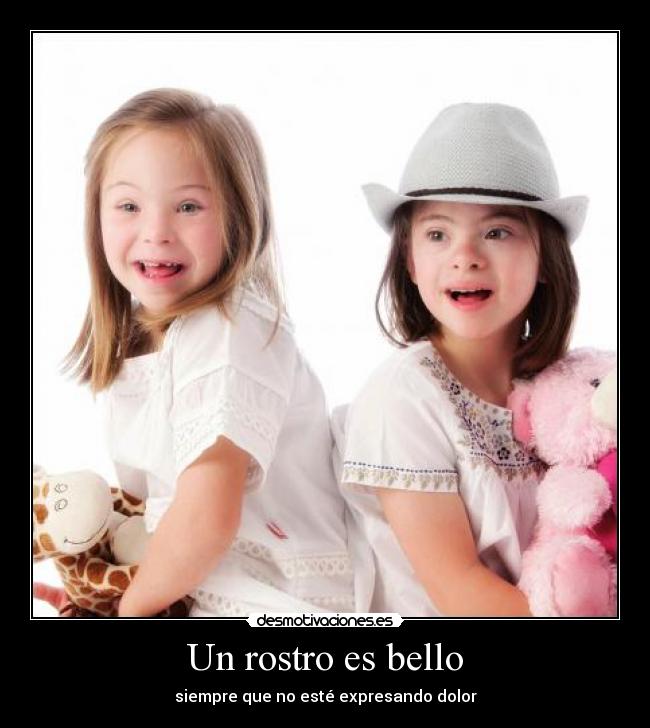 Un rostro es bello - 