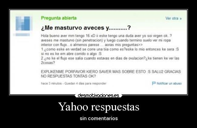Yahoo respuestas - 