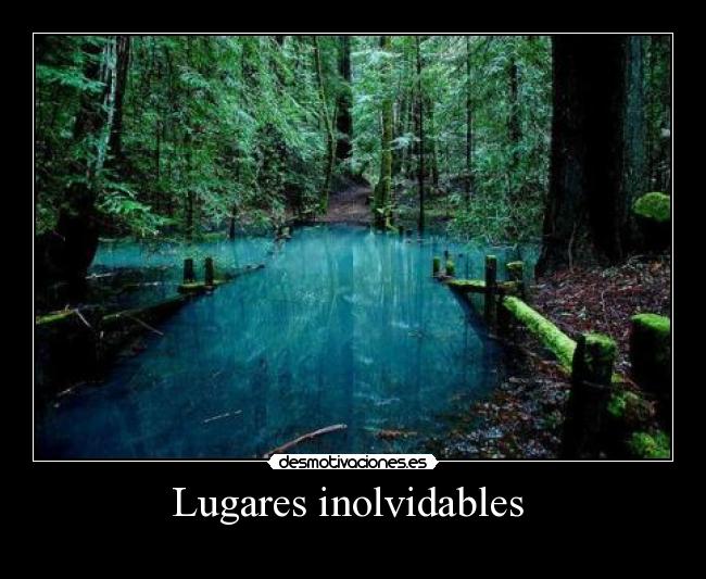 Lugares inolvidables  - 