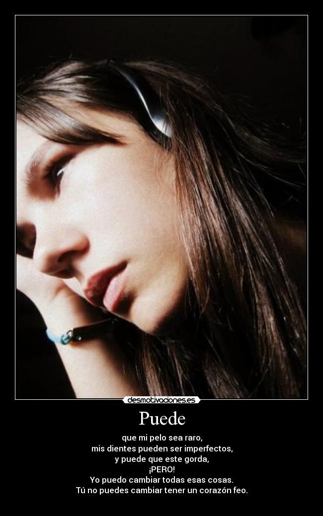 carteles yo dejame honor pelo dientes corazon feo desmotivaciones