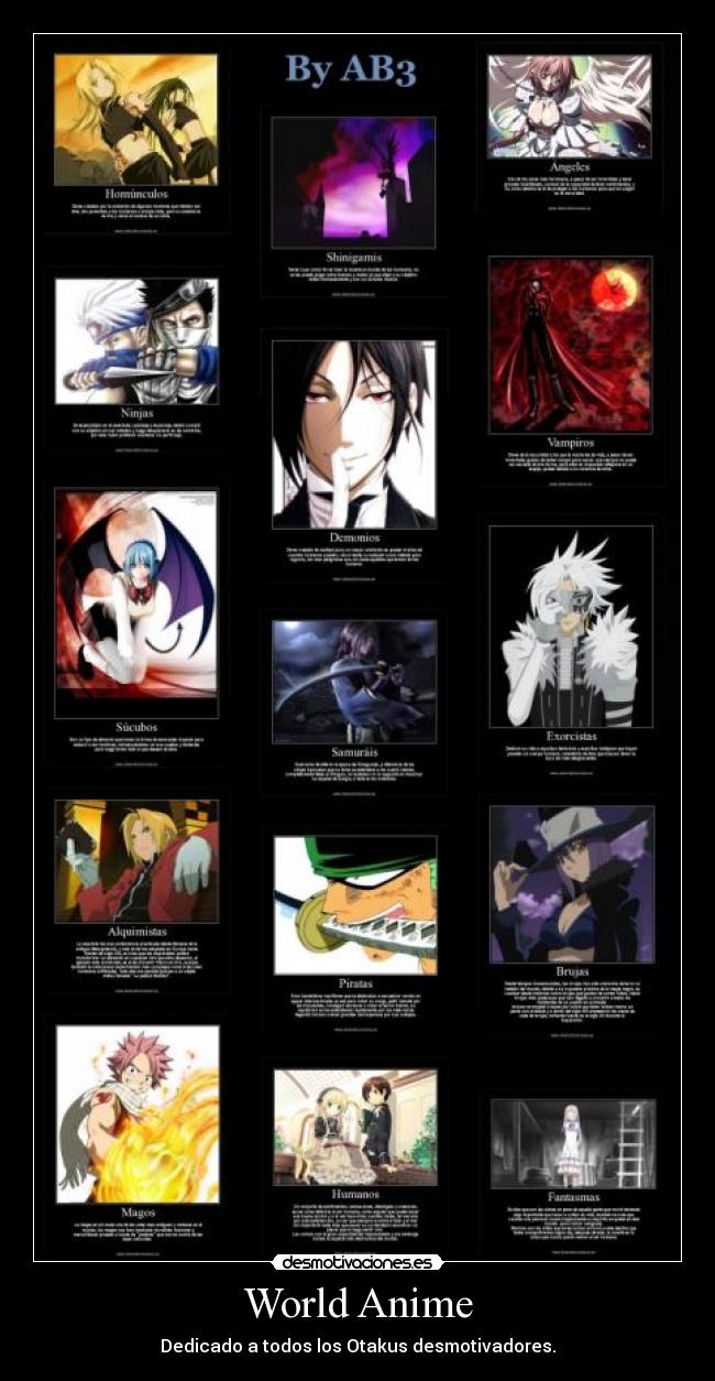 carteles anime anime mundo naruto one piece fairy tail desmotivaciones