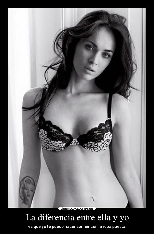 La diferencia entre ella y yo - 