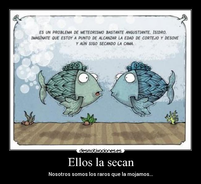 carteles ellos secan desmotivaciones
