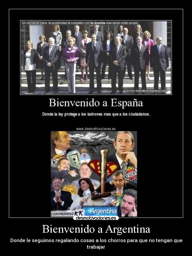 Bienvenido a Argentina -