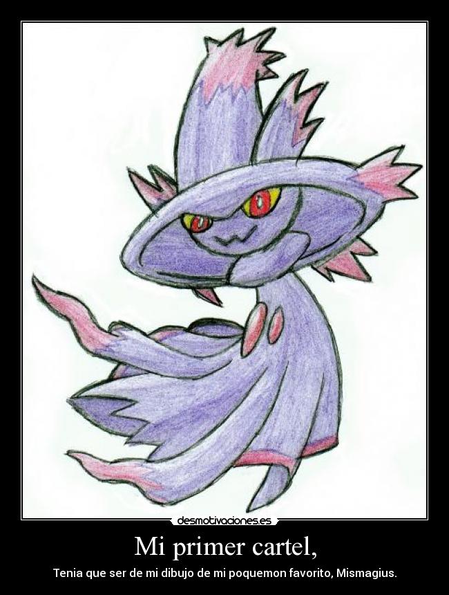 carteles mismagius dibujo fuckyeah pokemon fantasma mejor] desmotivaciones