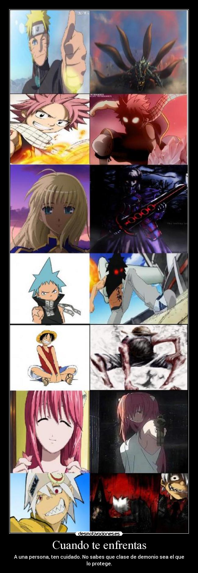 Cuando te enfrentas -