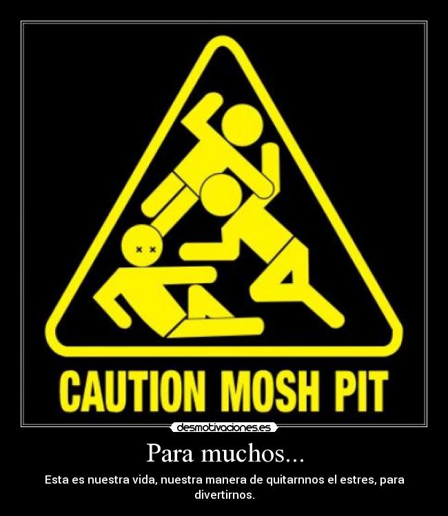 carteles mosh desmotivaciones
