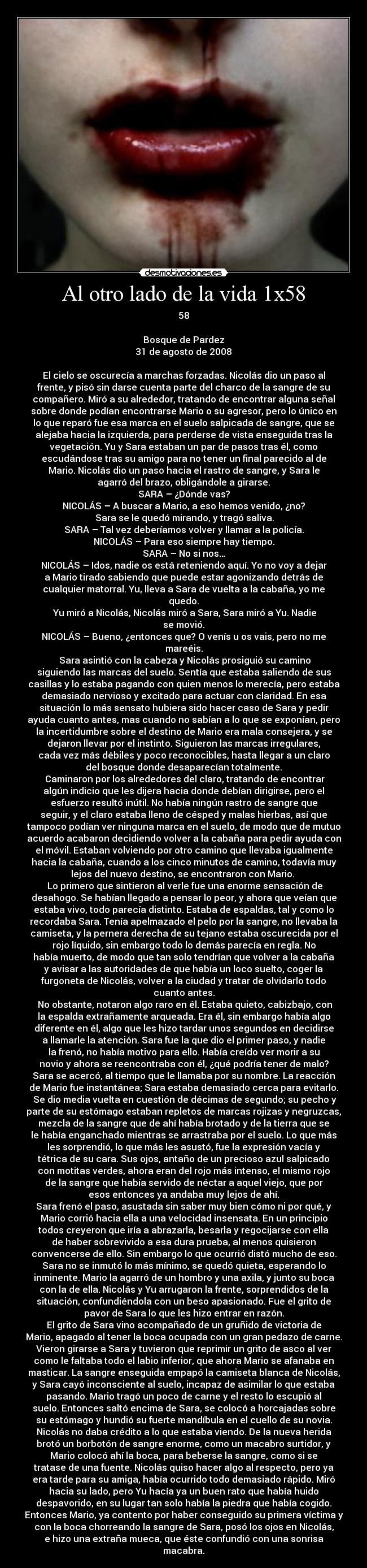 Al otro lado de la vida 1x58 -