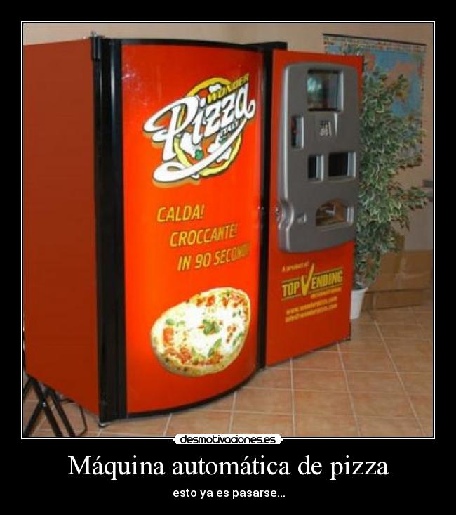 Máquina automática de pizza - 