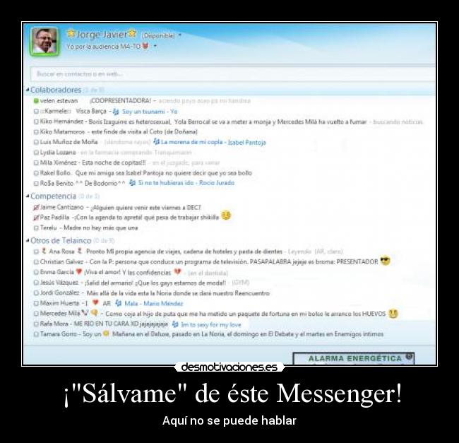 ¡Sálvame de éste Messenger! -