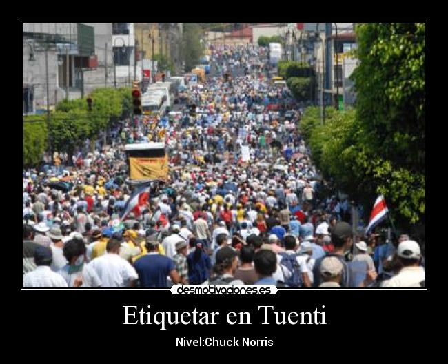 Etiquetar en Tuenti - 