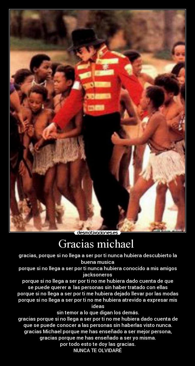 Gracias michael -